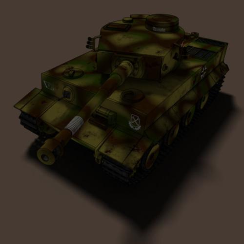 German Heavy Tank Tiger I preview image